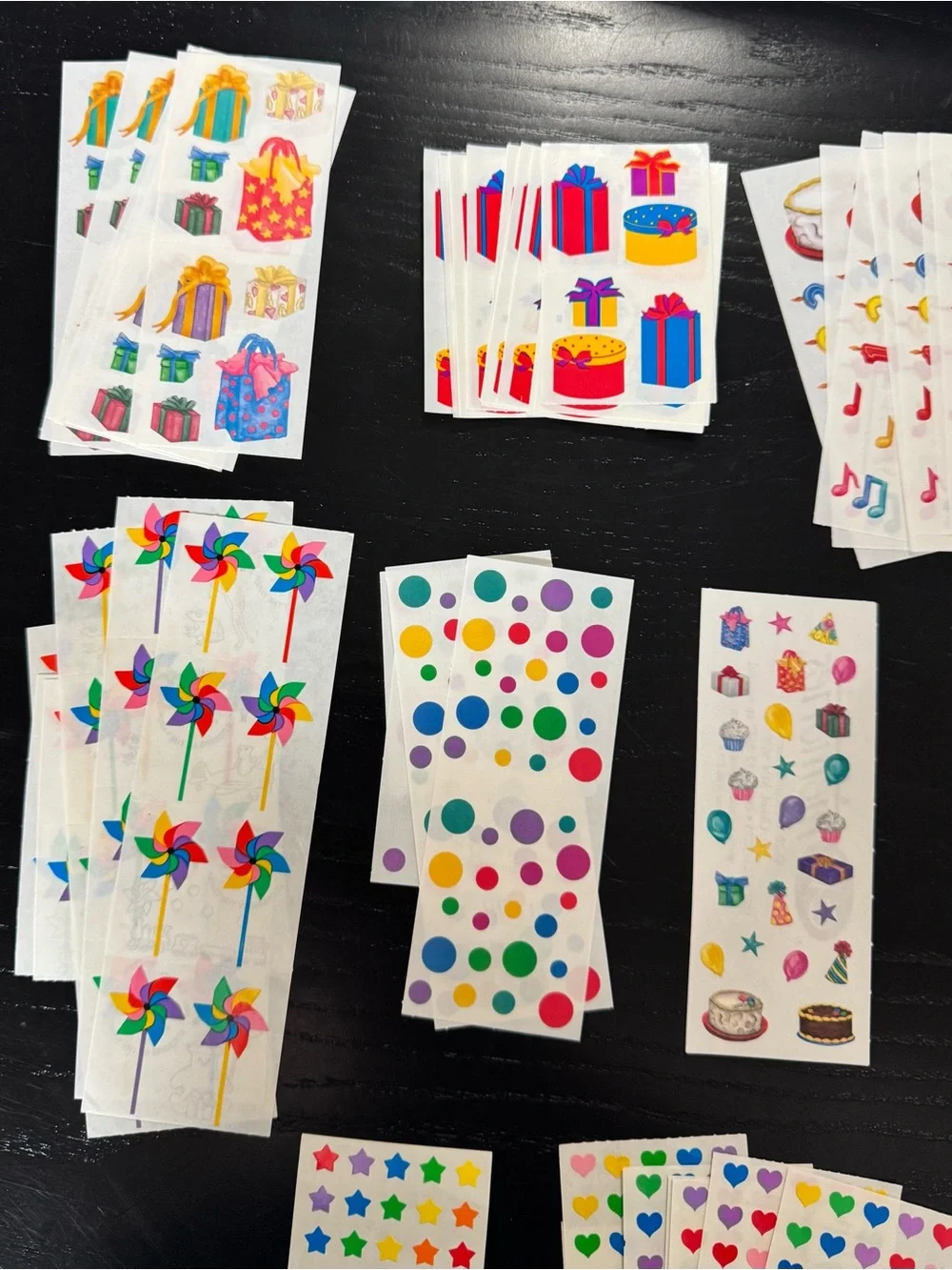 Creative Memories 90+ Sticker Lot Scrapbook Celebrate-Birthdays-Cake-Balloons - Picture 4 of 10